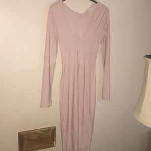 Pinkish nude dress